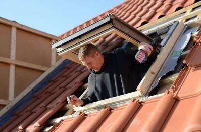 Pose de fenêtres de toit Velux à Gouex